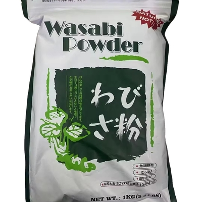 Niet-additieven Droge Sushi Horseradish Sachet 1 kg Wasabi poeder voor 24 maanden houdbaarheid