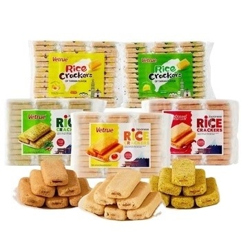 300G*12/CTN Sushi Rice Cracker Snack of Canola Ingrediënten voor uw kantine