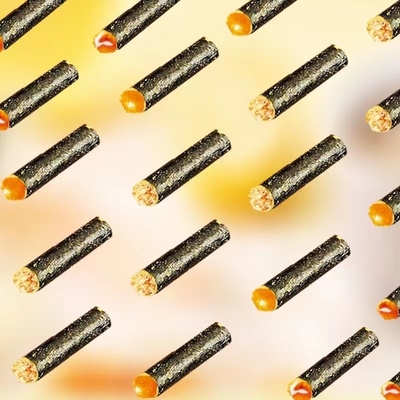 Vleesvlies Zeewier Snacks Gedroogde zeewier Onafhankelijke verpakking Graan Snacks voor kinderen