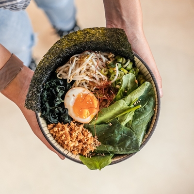 Gepersonaliseerde Ramen Salad Japanse Seizoen 1.8L Noodle Soep voor heerlijke voedsel saus
