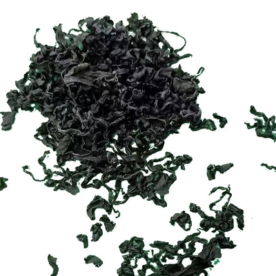Normale ingrediënten Algen Donkergroen Gedroogde zeewier Geur Geurig Gedroogd gesneden zeewier Wakame