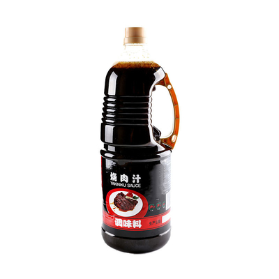 Niet-additieve Teriyaki saus 1.8L Chinese bruine kruiden voor BBQ en sushi kruiden