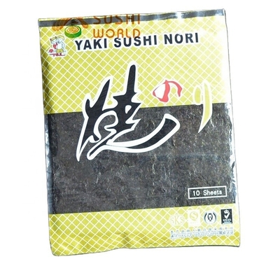 Noorse zeewier sushi Nori Alga voor normaal gehalte en ingrediënten