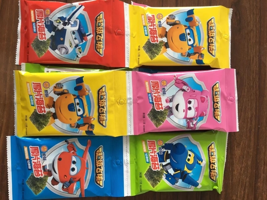 Gedroogde zeewiervlokken Snack snijden in aangepaste smaken voor voedselverwerking door Jiangsu GK
