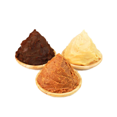 500g traditionele rauwe zout Miso pasta met gratis aangepast logo sojabonen pasta Miso
