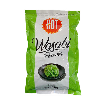 1 kg aangepast gewicht Wasabi kruidenpoeder Natuurlijk groen voor snelle voeding Mosterd