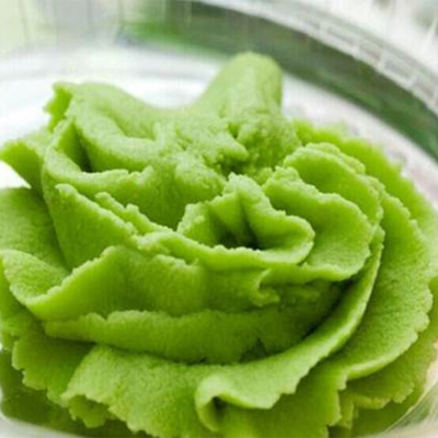 1 kg aangepast gewicht Wasabi kruidenpoeder Natuurlijk groen voor snelle voeding Mosterd