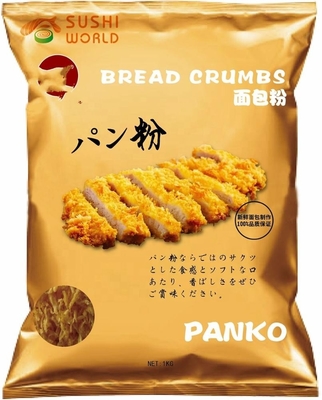 Biologische Japanse Panko Broodkruimels 1 kg Productie Naam Inhoud Wit Geel