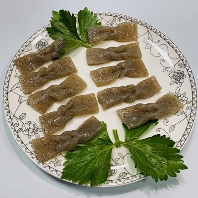 Halal Shirataki Kosher Geknoopte Geur Konjac Noodle Nul calorieën en 100% natuurlijk