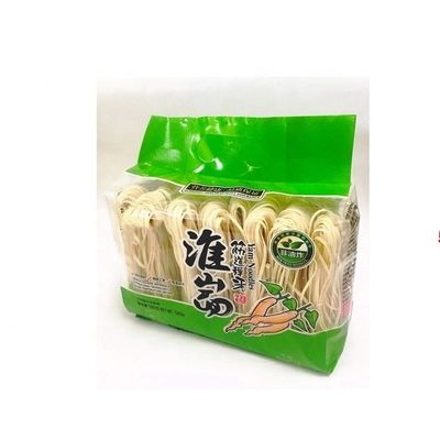 Lichte gele gedroogde Chinese eitjesnoedels 0,3 kg gemaakt met tarwe meel ingrediënten