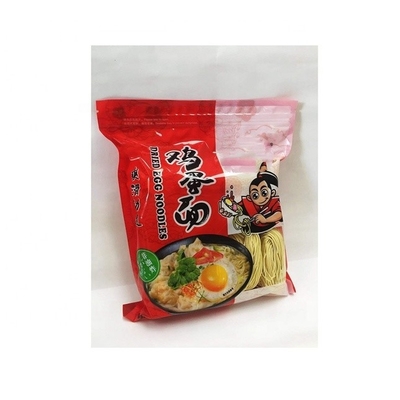 Lichte gele gedroogde Chinese eitjesnoedels 0,3 kg gemaakt met tarwe meel ingrediënten