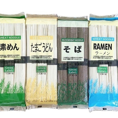 Halal OEM gedroogde Udon Soba Somen Ramen Noodles met 24 maanden houdbaarheid