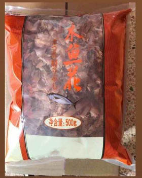 500 g gedroogde Yamaki Bonito visvlokjes met cafeïne houdbaarheid 12 maanden gegarandeerd