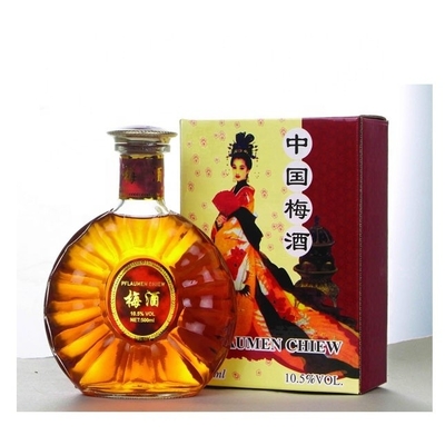 Garantie 720 ml Custom Chinese groene Umeshu Plum Sake Wijn 500 ml Gefermenteerde Fruit Wijn