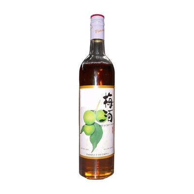 Gefermenteerde op maat gemaakte verpakking 12 graden 330 ml groene pruimwijn uit de provincie Fujian
