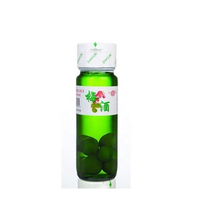 Gefermenteerde op maat gemaakte verpakking 12 graden 330 ml groene pruimwijn uit de provincie Fujian