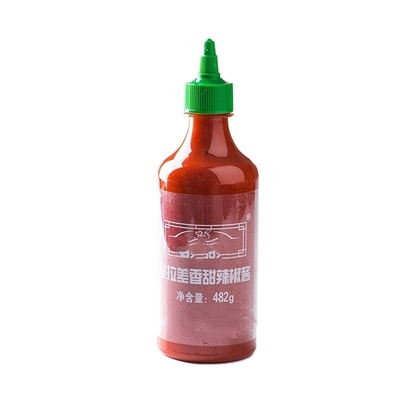 GEEN Ingrediënten Kruidige knoflook Sriracha Chilli Sauce 510G voor aanpasbare voedseldipping
