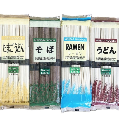 SOBA OEM gedroogde Udon Soba Somen Ramen Noodle voor laag natriumkopers