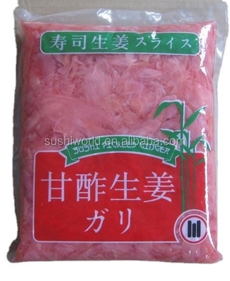 Azijnproces Japanse witte roze inzetbare sushi Gember voor openluchtteelt Type