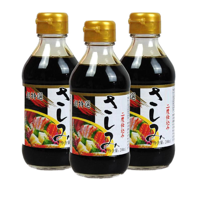 One Stop Service Helder licht Sashimi Sojasaus voor Japanse Sushi houdbaarheid 12 maanden