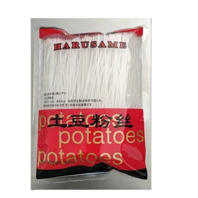 Harusame Vermicelli Noodle voor gezonde voeding Ingrediënten NORMALE houdbaarheid 24 maanden