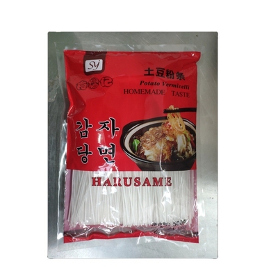 Harusame Vermicelli Noodle voor gezonde voeding Ingrediënten NORMALE houdbaarheid 24 maanden