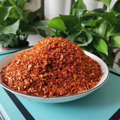 Warme pittige rode chili paprika Vermalen grondstoffen voor kruiden Specerijen