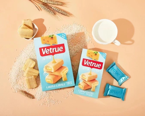 300G*12/CTN Sushi Rice Cracker Snack of Canola Ingrediënten voor uw kantine