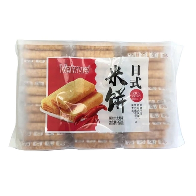 300G*12/CTN Sushi Rice Cracker Snack of Canola Ingrediënten voor uw kantine