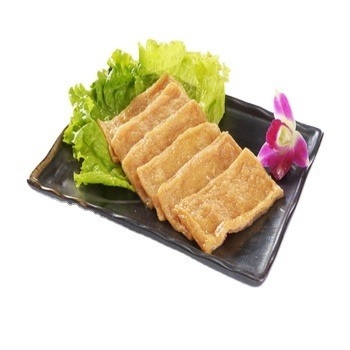 Geniet van AJITSUKE bevroren tofu sushi gekruid inari