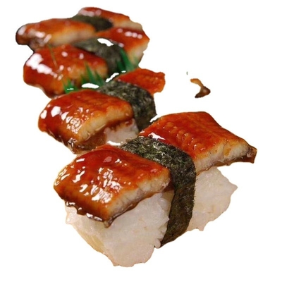 Bevroren geroosterde Unagi-aal stukjes Het perfecte ingrediënt voor je recepten