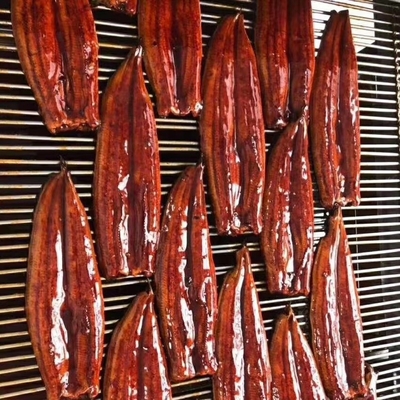 Bevroren geroosterde Unagi-aal stukjes Het perfecte ingrediënt voor je recepten