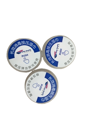 Fastfood en take-away voedseldiensten Customized logo Compressed doekjes voor sportreizen