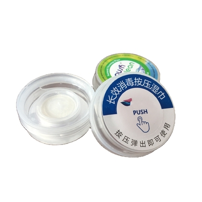 Fastfood en take-away voedseldiensten Customized logo Compressed doekjes voor sportreizen