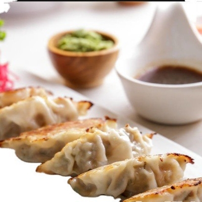 1 kg Bevroren knoflook Gyoza Garnalen Kip Eend Groente Gyoza Heerlijke Zoete smaak
