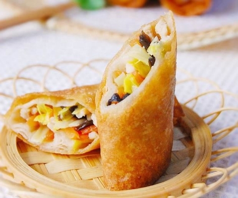 Chinese voedingsmiddelen bevroren lente rollen wrapper met 24 maanden houdbaarheid in bevroren opslag
