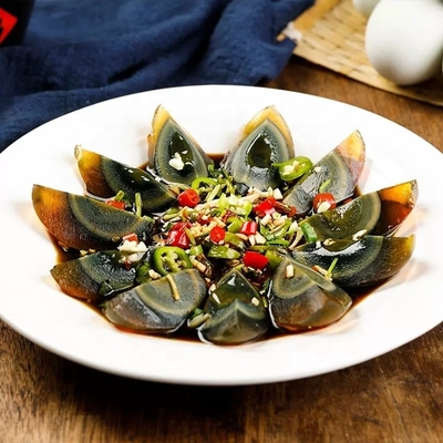 Shandong adres conserveerd eenden ei Eeuw ei met normale ingrediënten