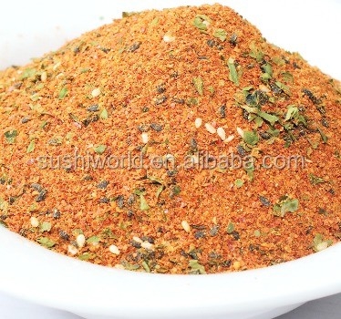 Ervaar de perfecte mix van gedroogde rode chili en Shichimi Nanami Togarashi poeder