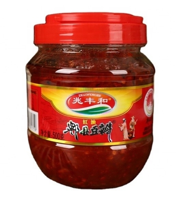 PIXIAN bonenpasta rode olie chili sojabonenpasta kookpasta met SPCY smaak