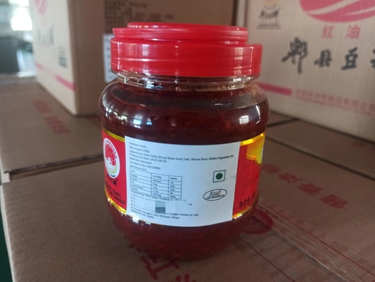 PIXIAN bonenpasta rode olie chili sojabonenpasta kookpasta met SPCY smaak