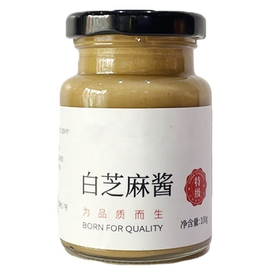 500G Zwart Tahini Wit Sesam Paste Helder Licht Gouden Edition
