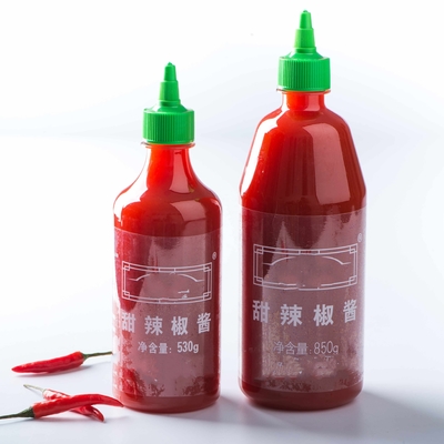 Geconserveerde chili smaak Zoete Sriracha Hot Chili Sauce en redelijke inhoud