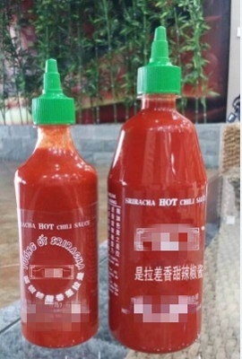 Geconserveerde chili smaak Zoete Sriracha Hot Chili Sauce en redelijke inhoud